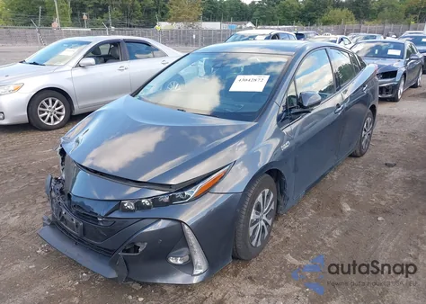 2020 Toyota Prius Prime Limited from USA, damaged, VIN JTDKARFP5L3157783